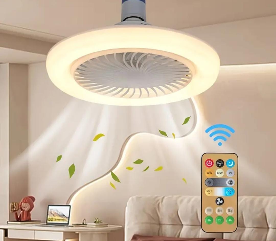 Foco ventilador 3 en 1