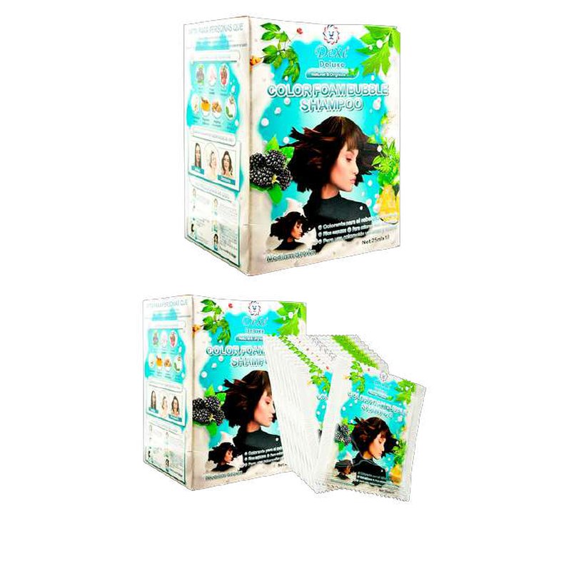Shampo marron dexe caja de10sachets de 25ml c/u