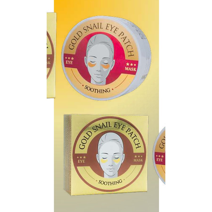 Parches para ojos gold snail