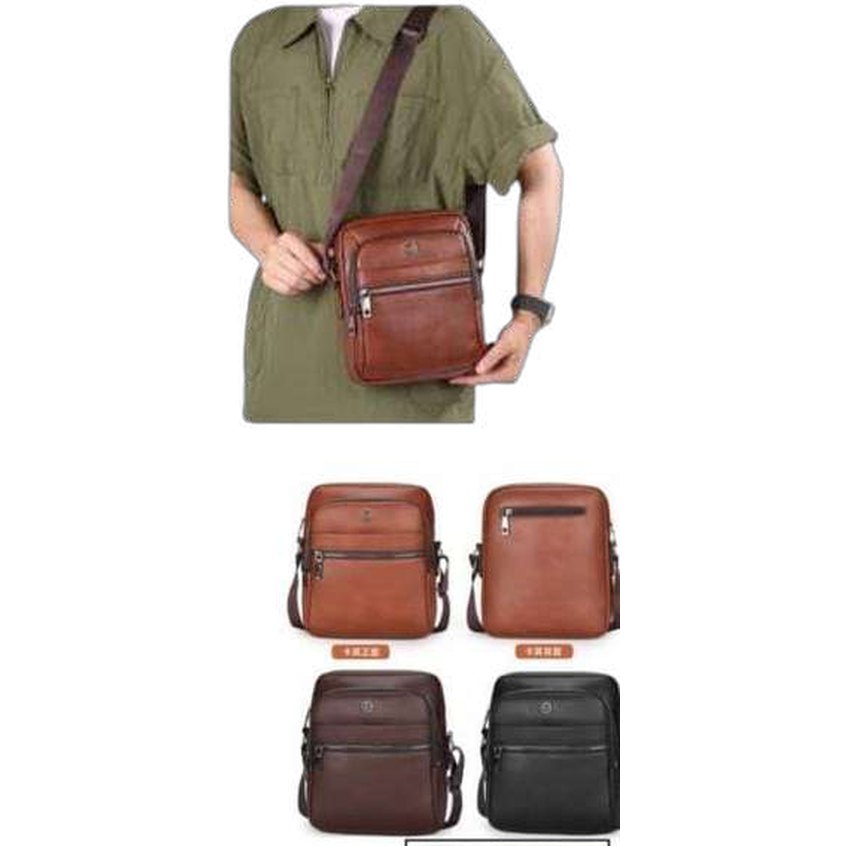 Morral de cuero
