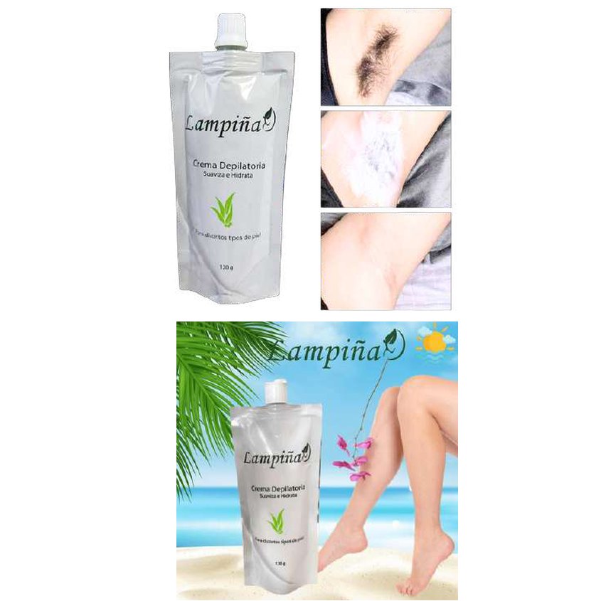 Crema depiladora lampiña
