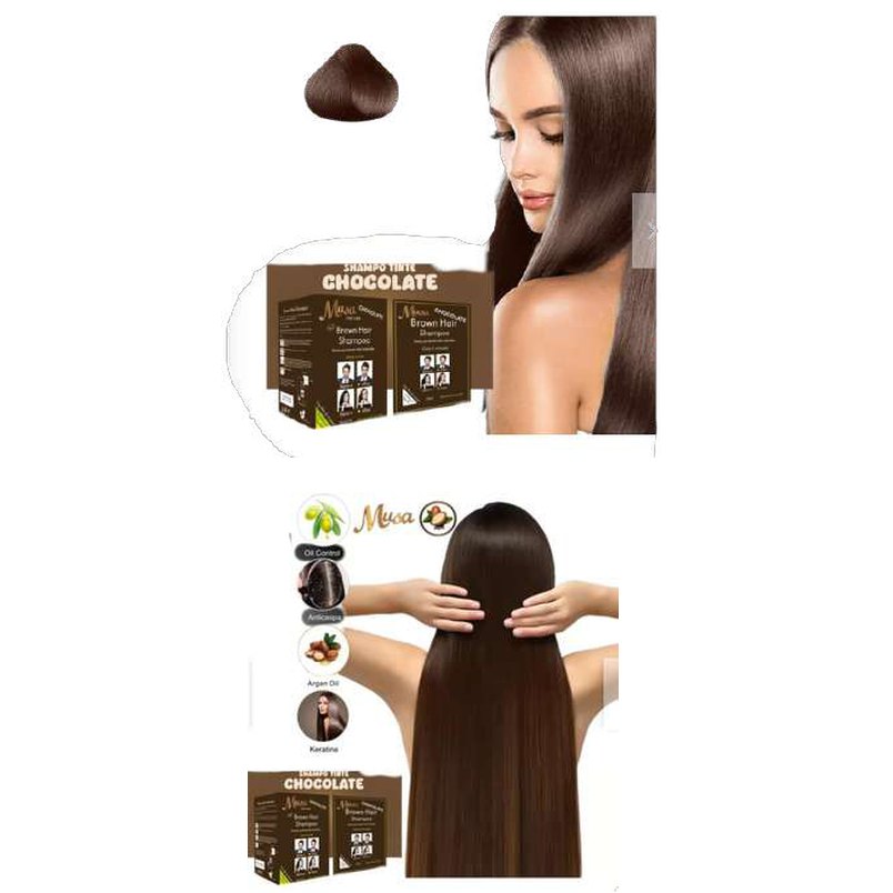 Shampoo pinta canas color chocolate