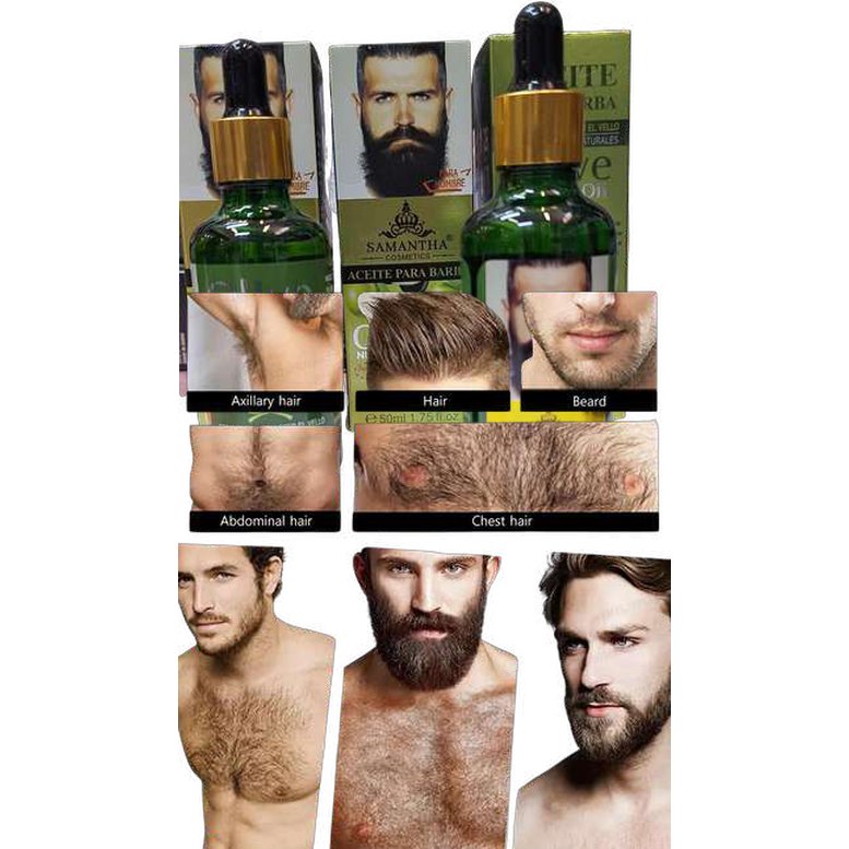 Aceite de olivo reparador y fortalece la barba