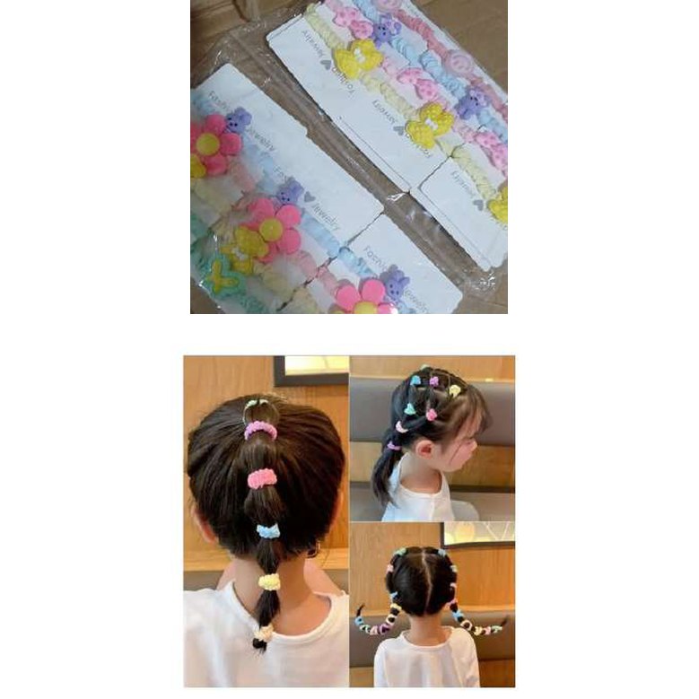 Set de 4 colet para niñas