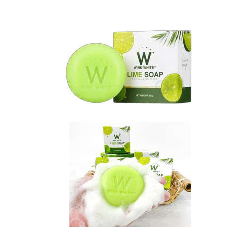 Jabon aclarador wink white limon