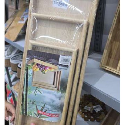 Set de 3 bambu para frutas
