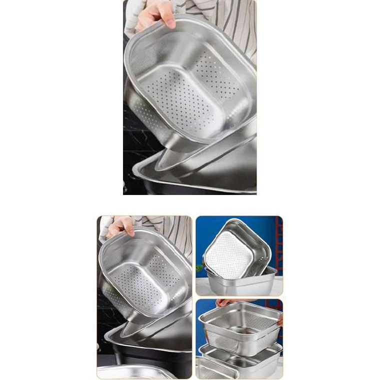 Escurridor de acero de 24cm