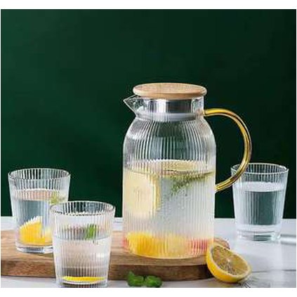 Jarra con 4 vasos elegante 57