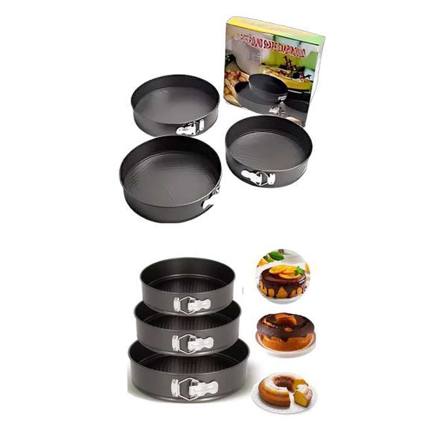 Set de 3 moldes circulares de kekeras
