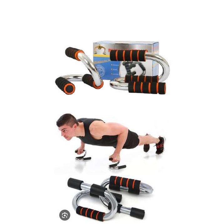 Barra para flexiones planchas flexiones up