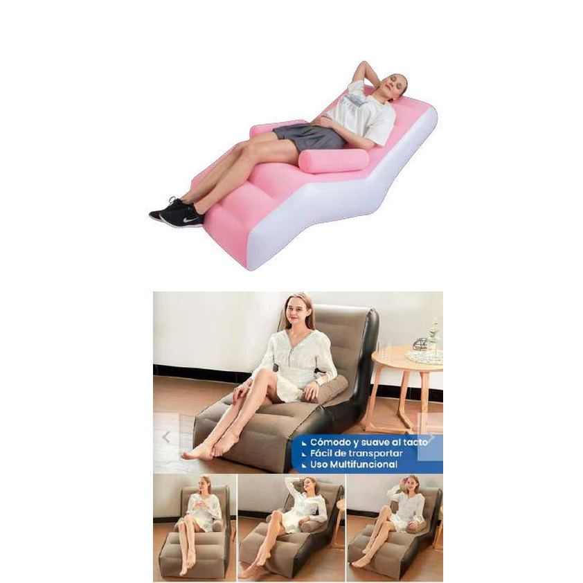 Sillón sofa inflable