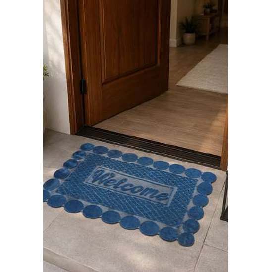 Piso de bienvenida de pvc grande