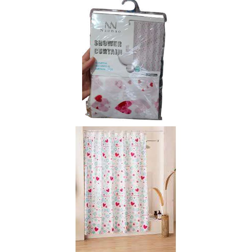 Cortina de plástico para ducha