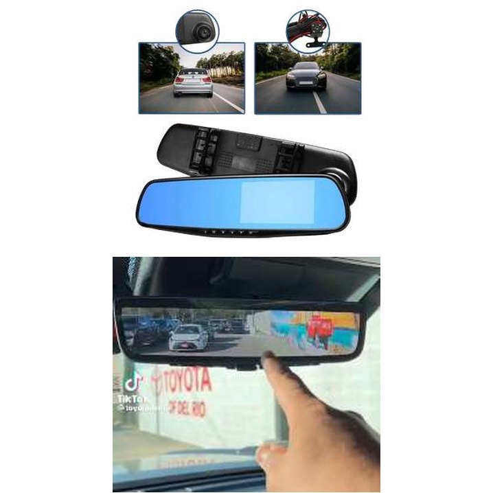 Retrovisor con camara para autos digital