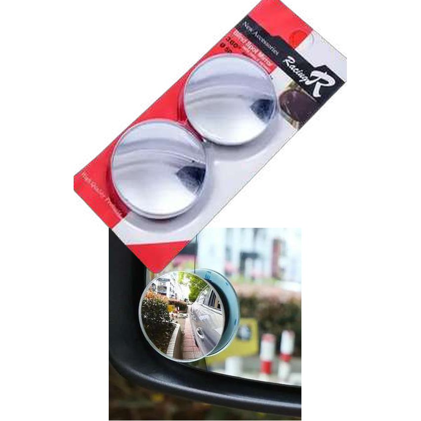 Espejo ojo de pez para auto x2