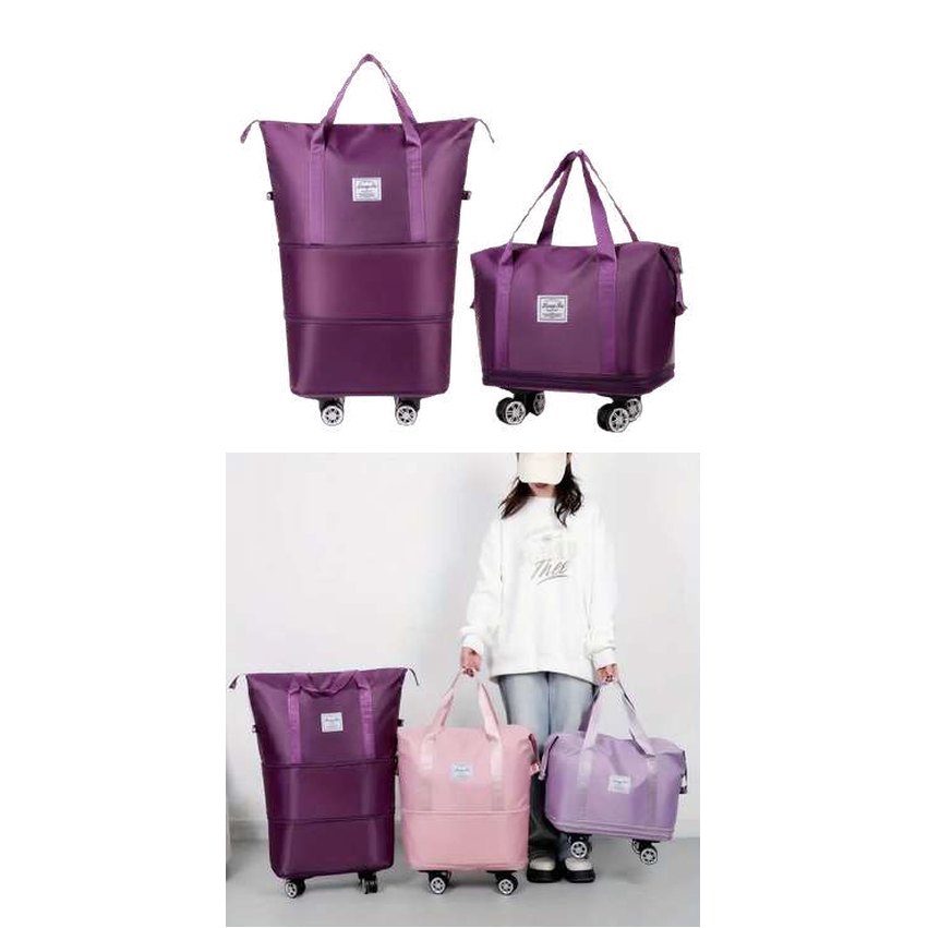 Bolso de mano con ruedas