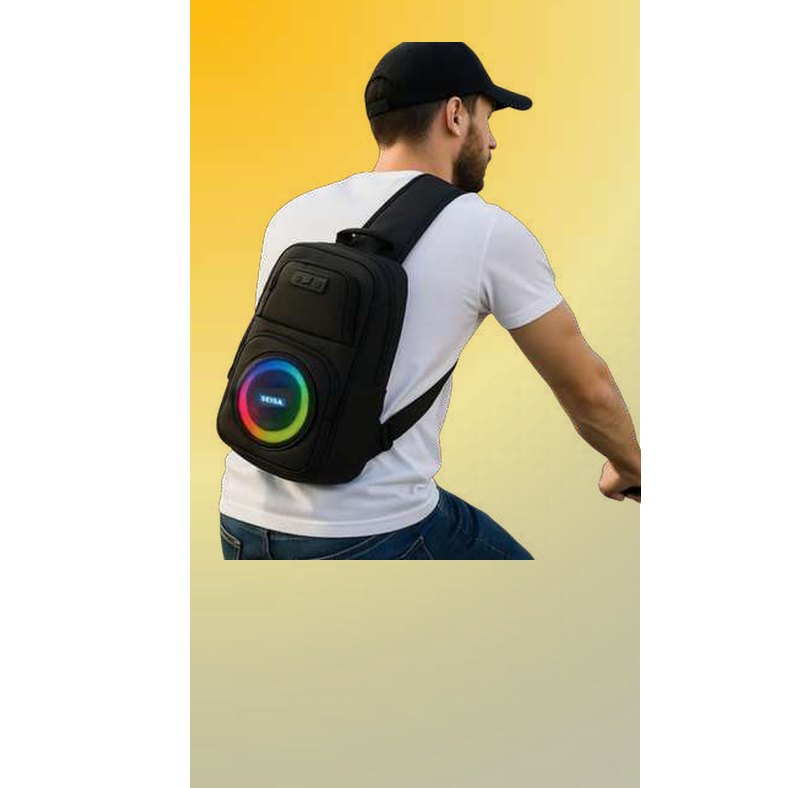 Mochila morral con parlante