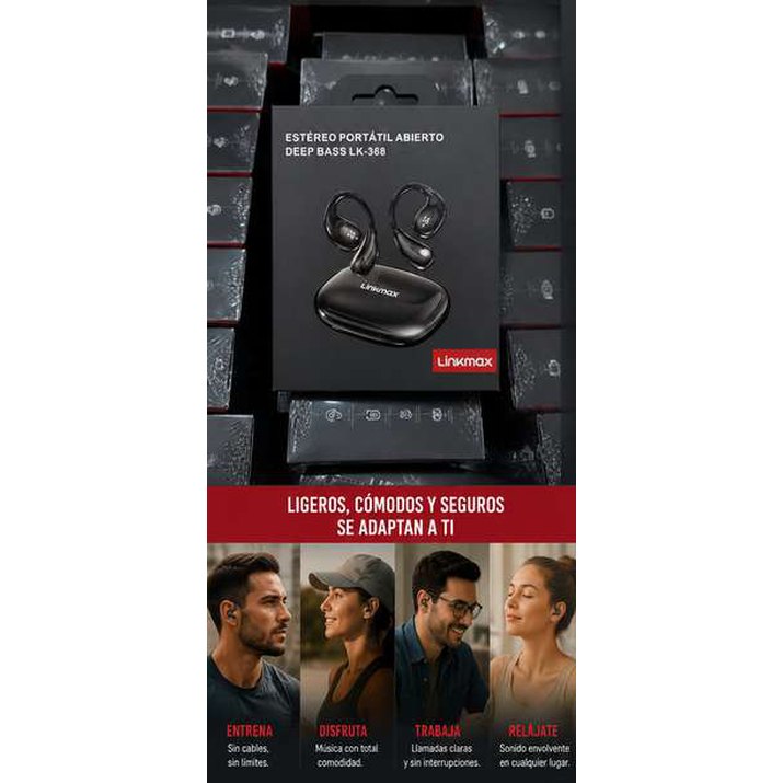 Audifono inalambrico linkmax lk368