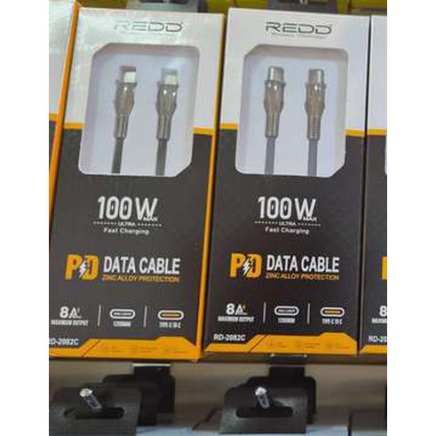 Cable cargador redd tipo c de 100w