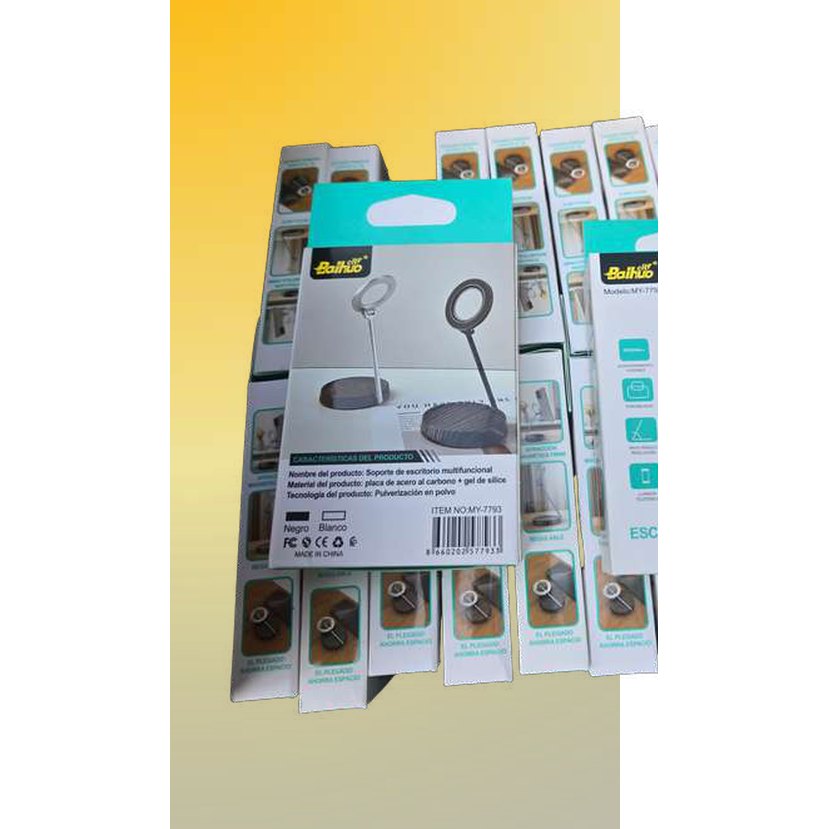 Soporte magnetico de celular para escritorio