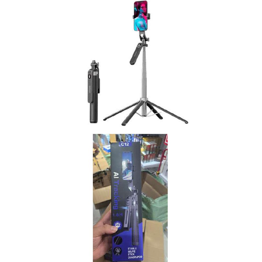 Tripode con sensor de movimiento de 1.80m