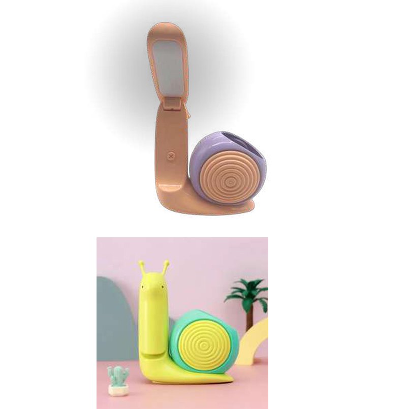 Lámpara modelo caracol