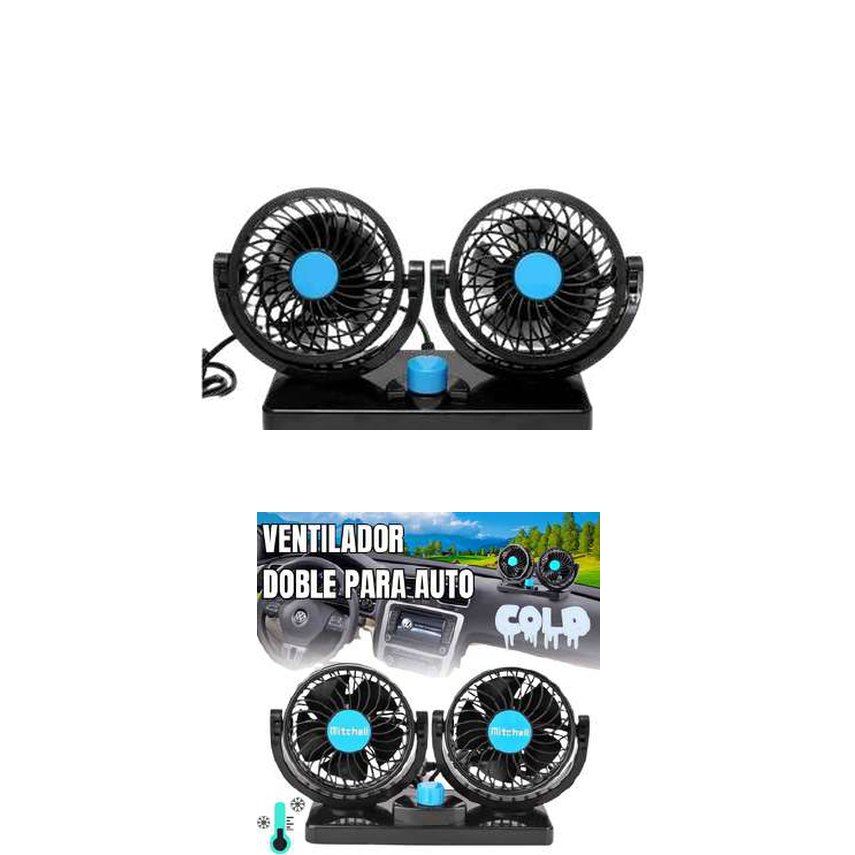 Ventilador de carros (doble)
