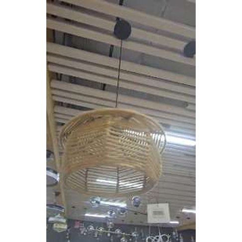 Lampara colgante artesanal tipo panal